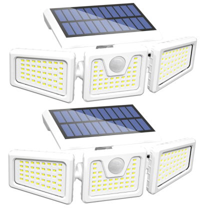 3 Head Solar Powered Motion Sensor Lights