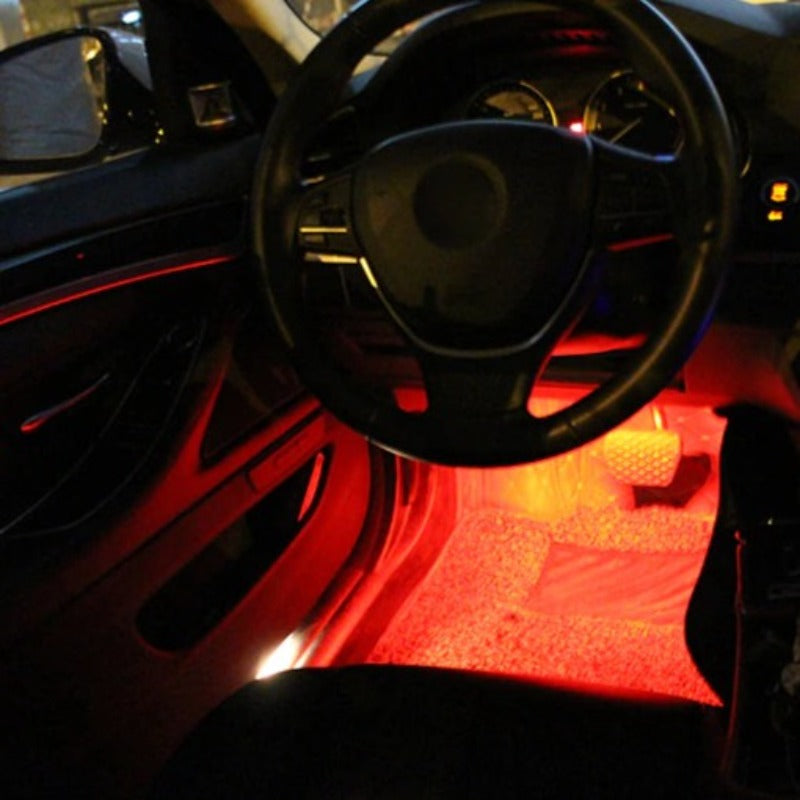 LED Controllable Ambient Car Light With Lighter-Sparklie Lights