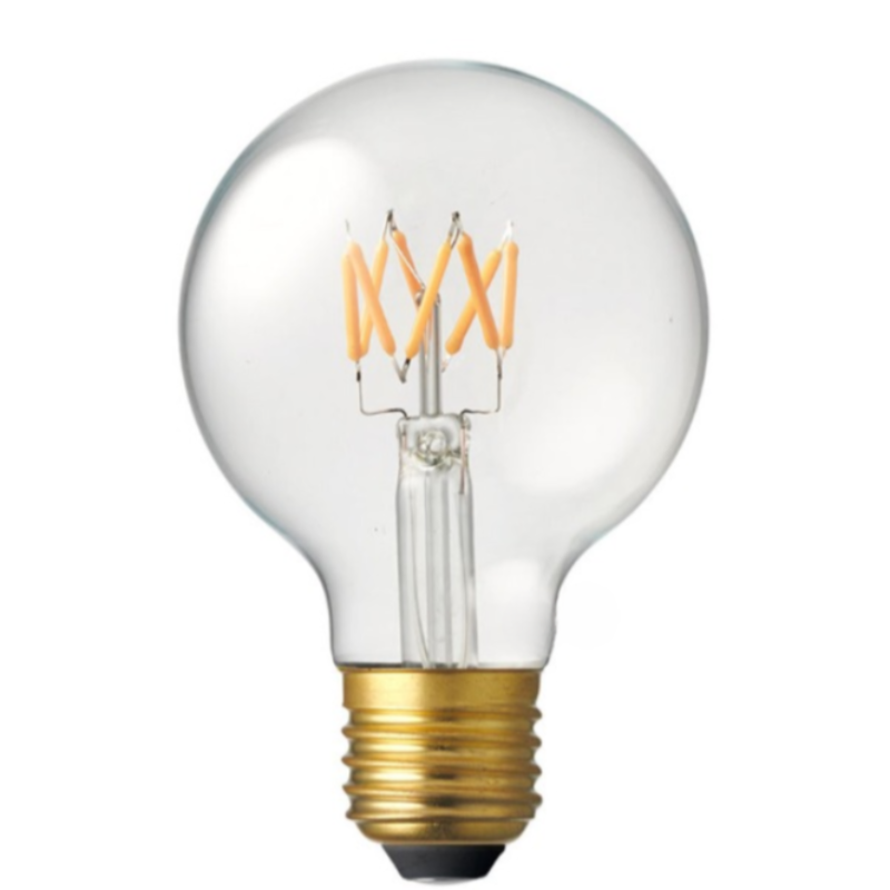 5W G80 Dimmable LED Light Bulb (E27) In Extra Warm White-Sparklie Lights