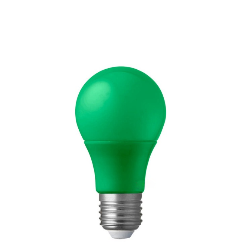 5W Green GLS LED Light Bulb (E27)-Sparklie Lights