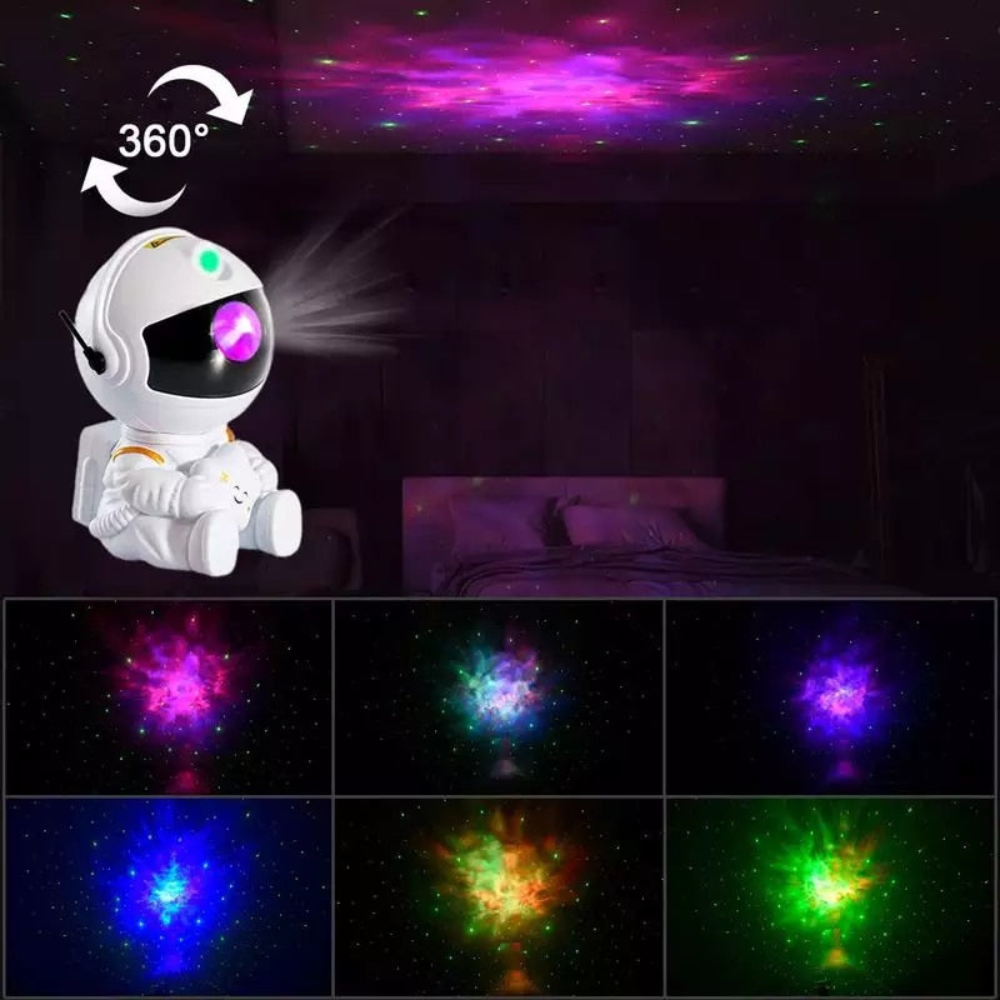 Astronaut Galaxy Projector With Remote Control-Sparklie Lights