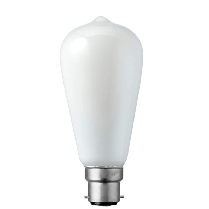 6W Edison Opal Dimmable LED Light Bulb (B22)-Sparklie Lights