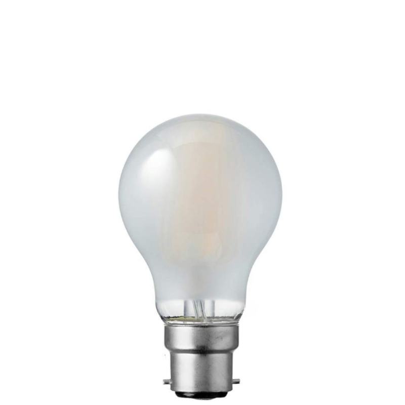8W GLS Dimmable LED Bulb (B22) Frosted in Warm White-Sparklie Lights
