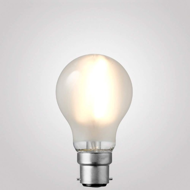 8W GLS Dimmable LED Bulb (B22) Frosted in Warm White-Sparklie Lights