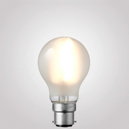 8W GLS Dimmable LED Bulb (B22) Frosted in Warm White-Sparklie Lights