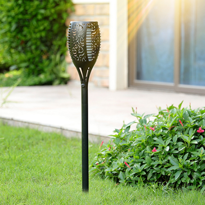Solar Light Waterproof Flickering Flame Torches