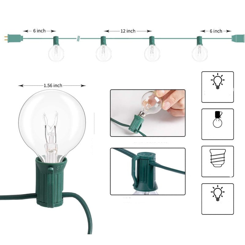 Outdoor String Lights-Sparklie Lights