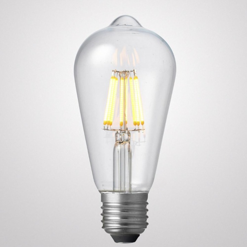 6W 12-24 Volt DC/AC Edison Dimmable LED Light Bulb (E27) in Extra Warm White-Sparklie Lights