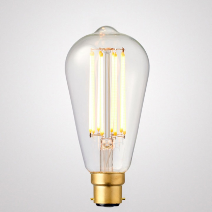 6W Edison Dimmable LED Light Bulb (B22) in Extra Warm White-Sparklie Lights