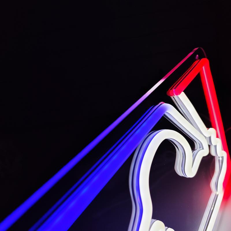 Baseball Neon Signs for Wall Dimmable LED Signs for Bedroom