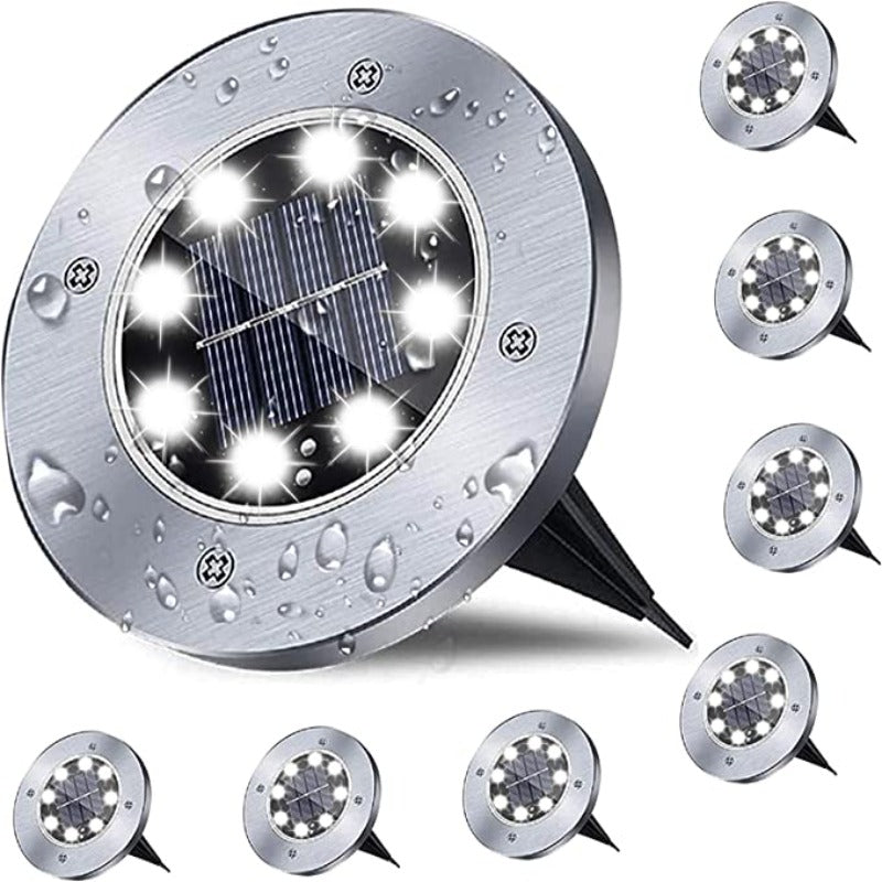 LED Solar Garden Ground Lights-Sparklie Lights
