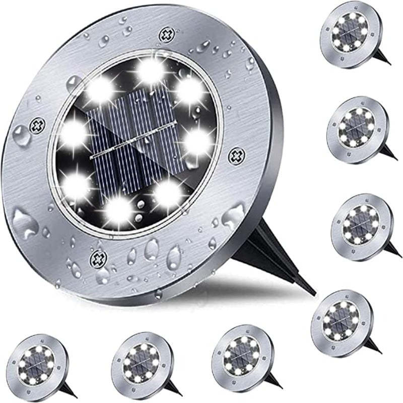 LED Solar Garden Ground Lights-Sparklie Lights