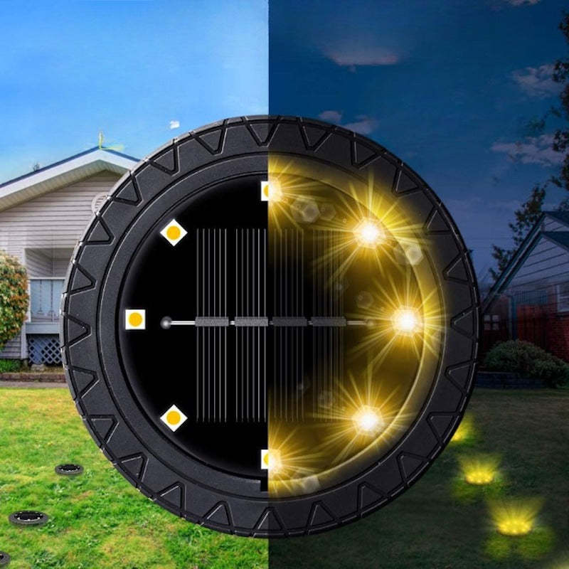 Waterproof Solar Powered Ground Lights-Sparklie Lights