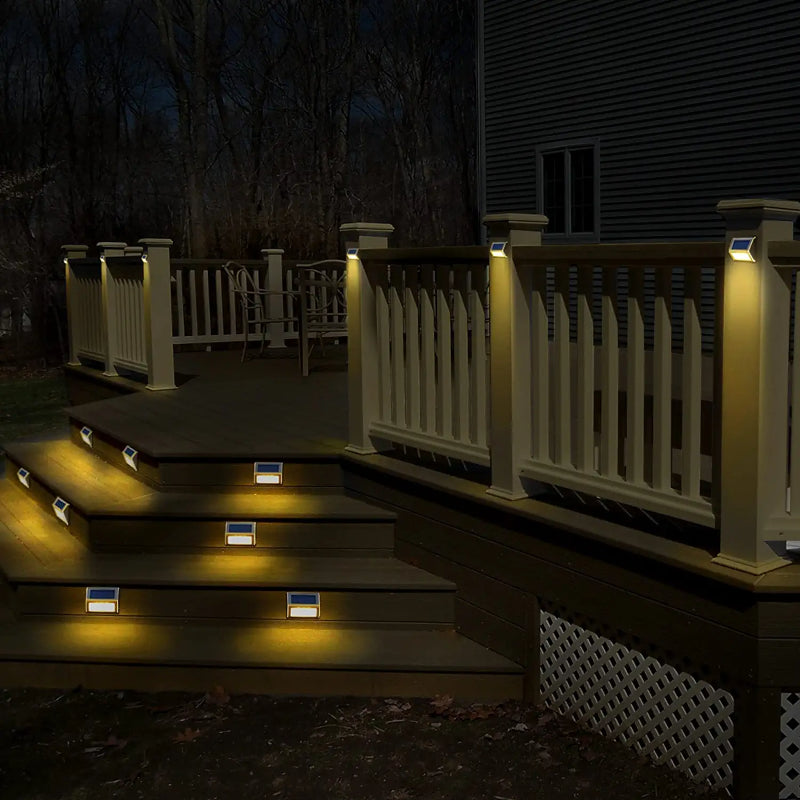 Classic Solar Deck Lights Outdoor-Sparklie Lights