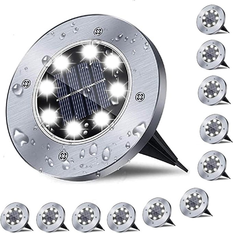 LED Solar Garden Ground Lights-Sparklie Lights