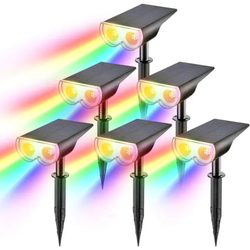 Waterproof Solar Powered Spot Lights-Sparklie Lights