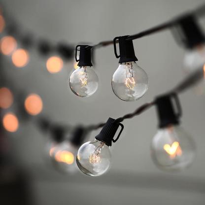 25Ft Globe String Light – Warm Outdoor Ambiance Lighting-Sparklie Lights