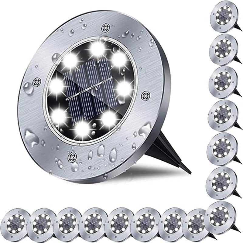 LED Solar Garden Ground Lights-Sparklie Lights