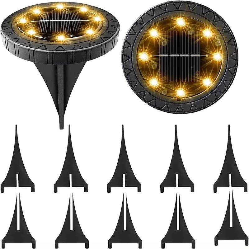 Waterproof Solar Powered Ground Lights-Sparklie Lights