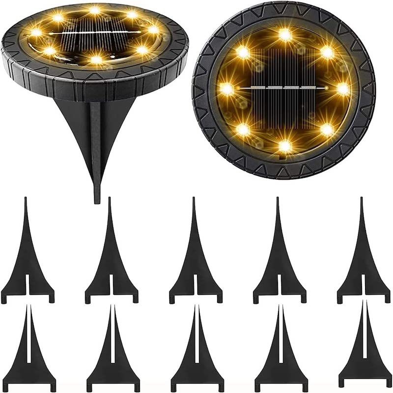 Waterproof Solar Powered Ground Lights-Sparklie Lights