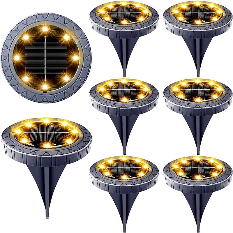 Waterproof Solar Powered Ground Lights-Sparklie Lights