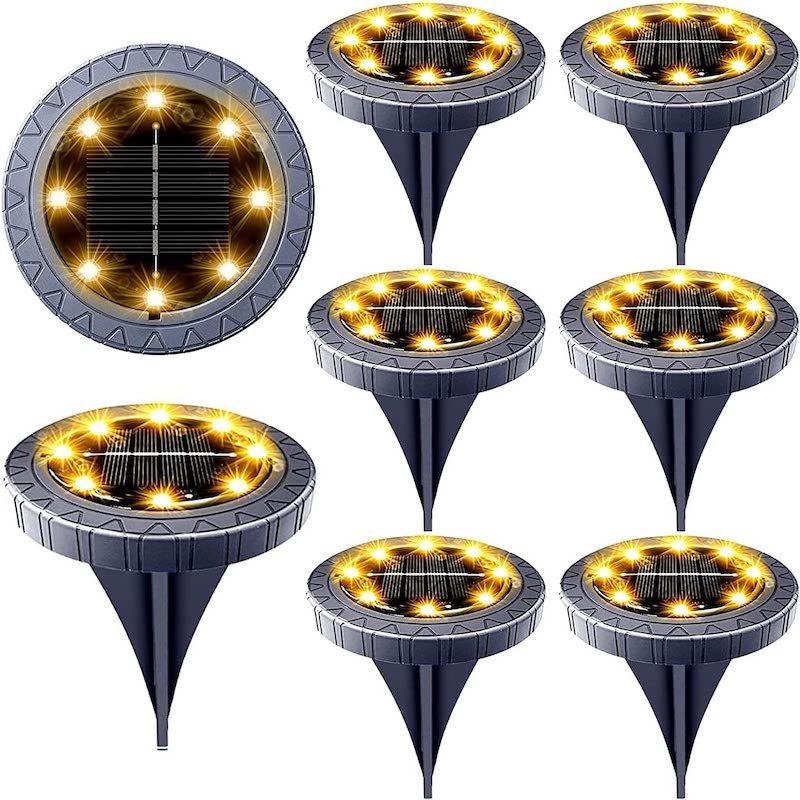 Waterproof Solar Powered Ground Lights-Sparklie Lights