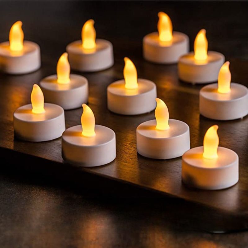 LED Tealight Candles (24 Pack)-Sparklie Lights