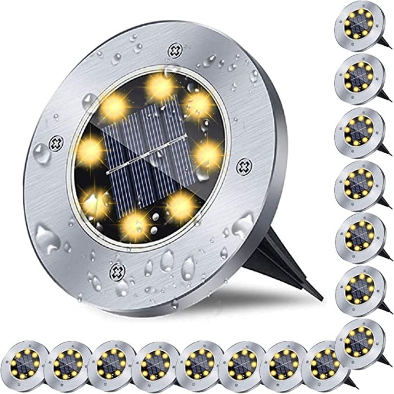 Waterproof Solar Ground Lights-Sparklie Lights