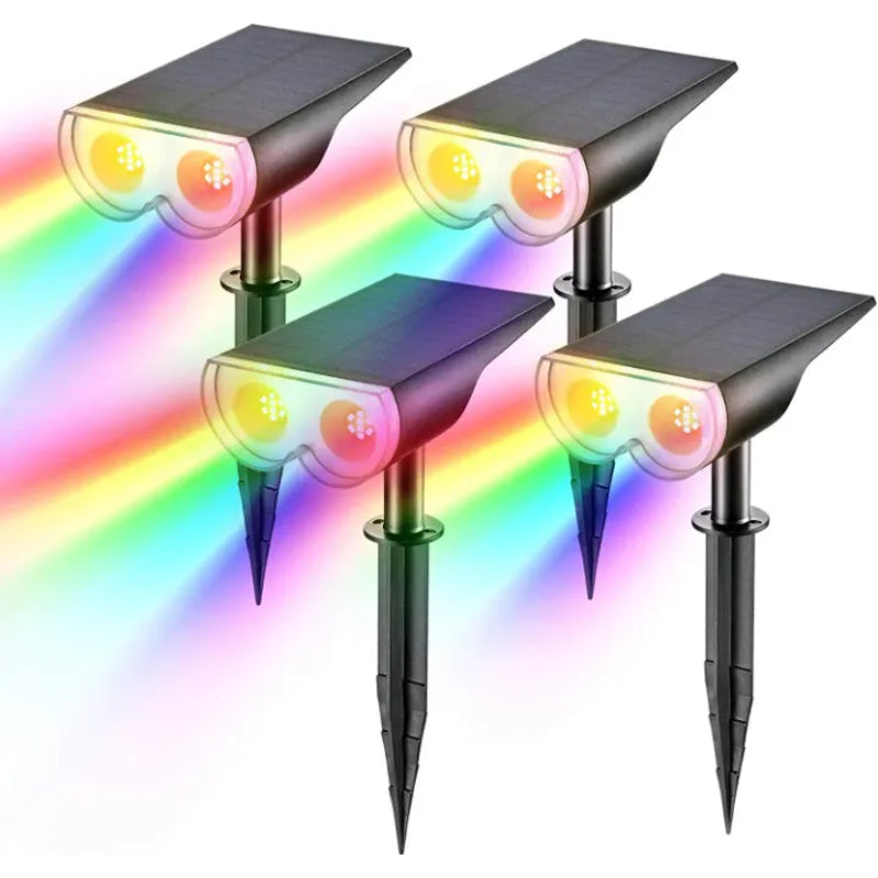 Waterproof Solar Powered Spot Lights-Sparklie Lights