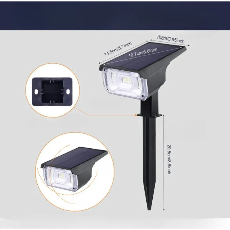 Solar Powered Yard Light-Sparklie Lights