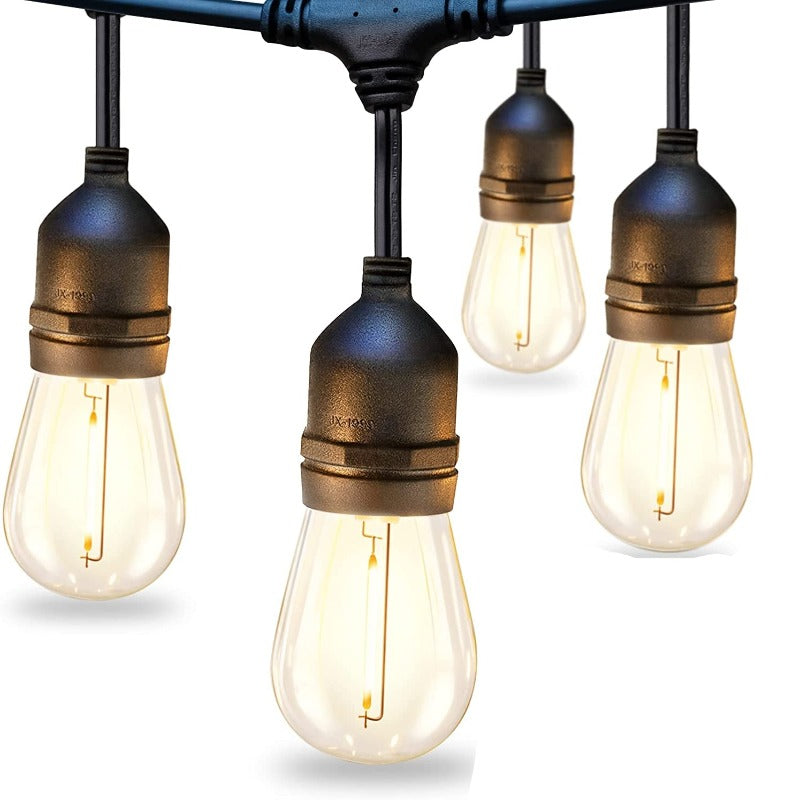 LED Outdoor 48FT String Lights-Sparklie Lights