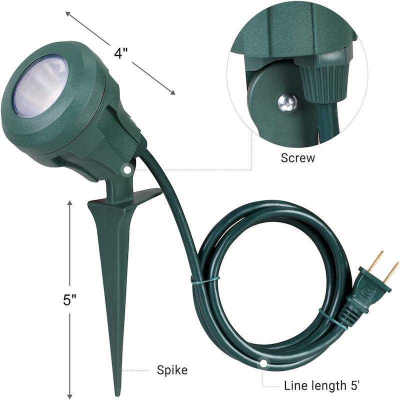 Solar Outdoor Spot Projector Light-Sparklie Lights