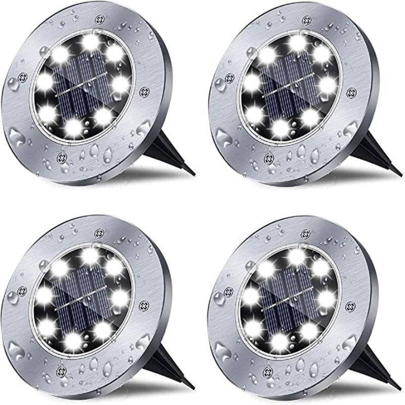LED Solar Garden Ground Lights-Sparklie Lights