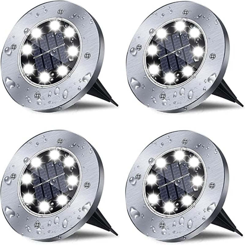 LED Solar Garden Ground Lights-Sparklie Lights