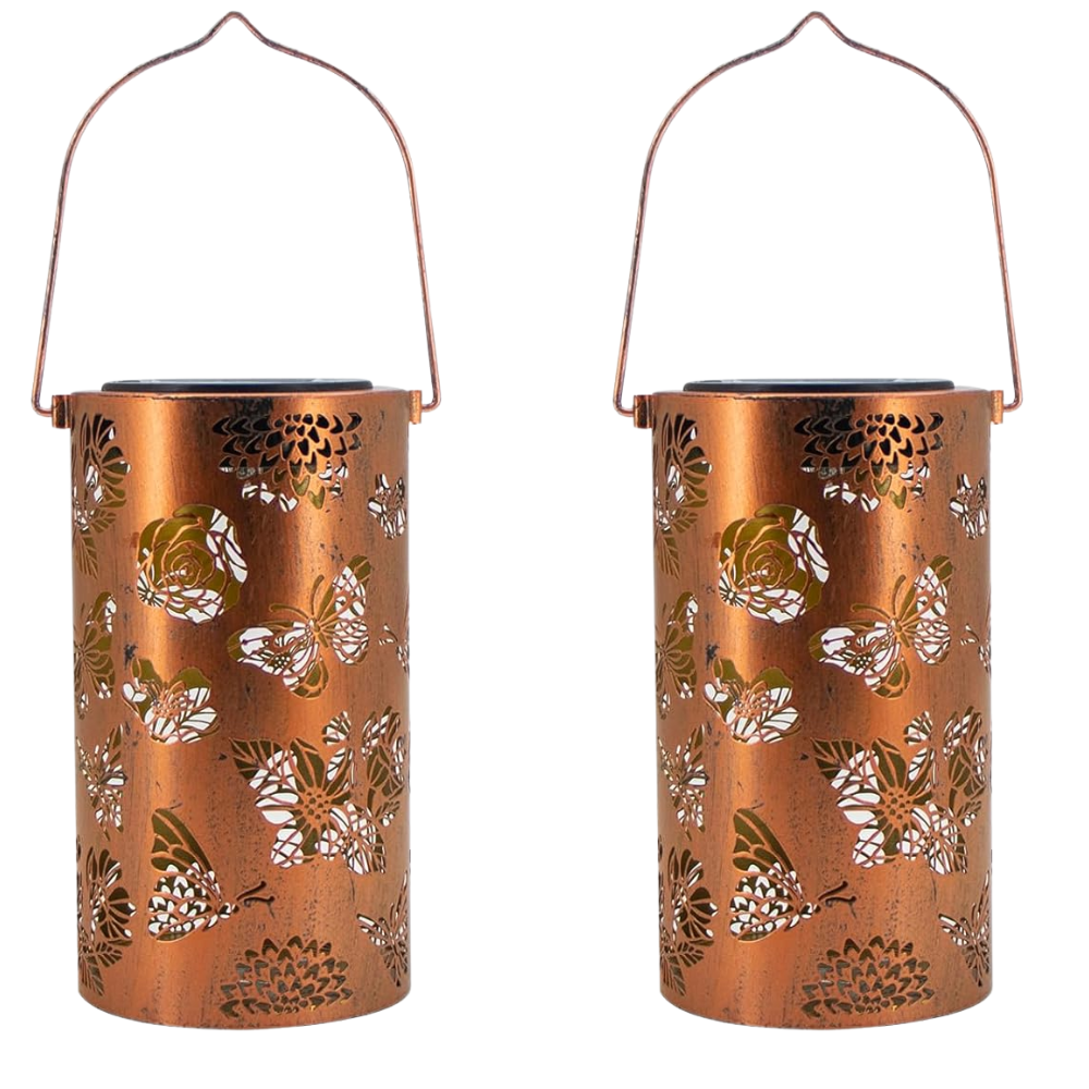 Hummingbird Solar Garden Lantern Light