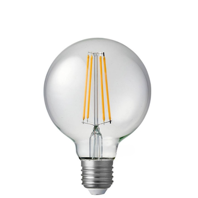 8W G95 Dimmable LED Bulb (E27) In Warm White-Sparklie Lights