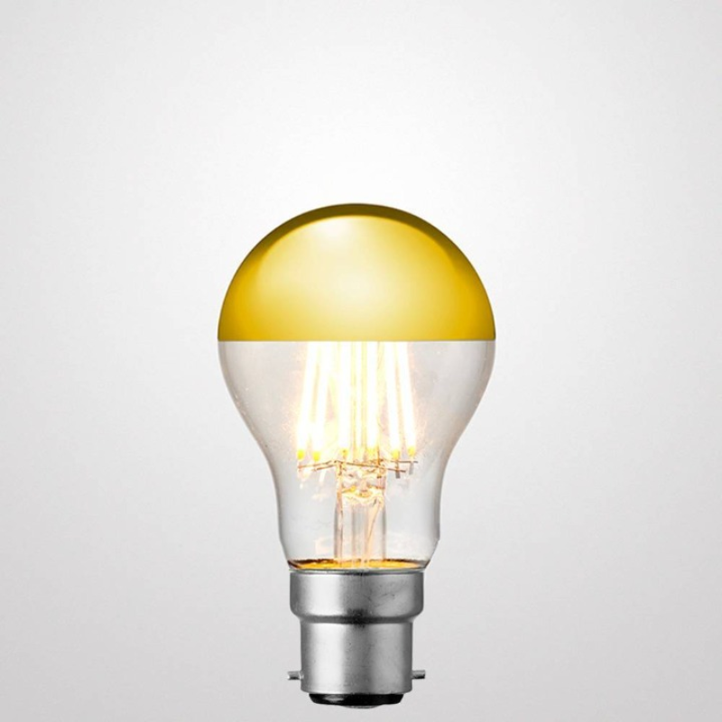 9W GLS Gold Crown LED Dimmable Bulb (B22)-Sparklie Lights