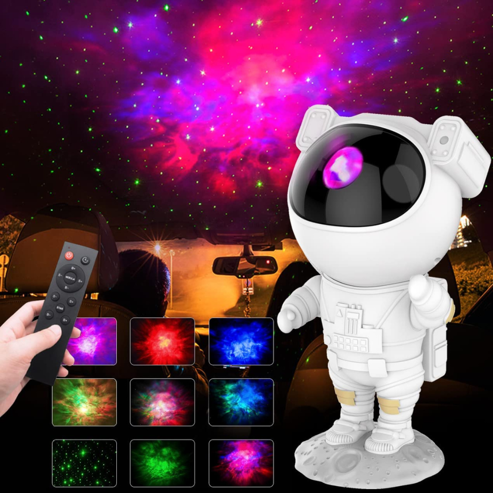 Astronaut Galaxy Projector With Remote Control-Sparklie Lights