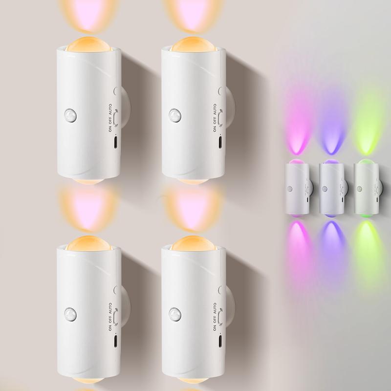 Smart LED Night Motion Sensor RGB Gradient Dimmable Wall Light