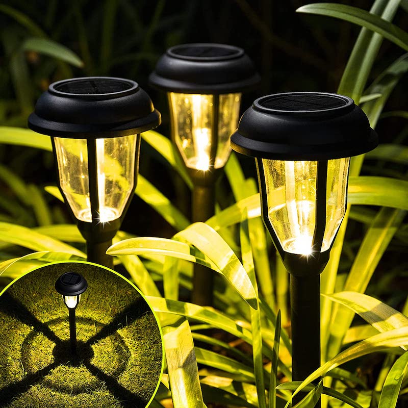 8 Pack Waterproof Solar Pathway Lights-Sparklie Lights