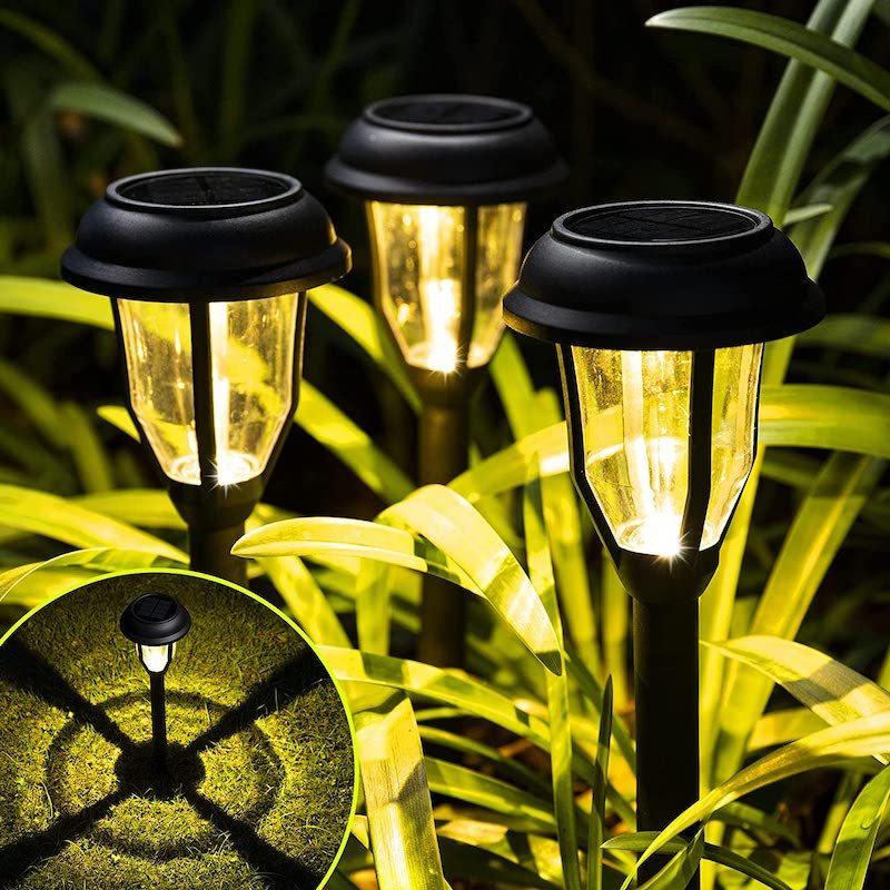 8 Pack Waterproof Solar Pathway Lights-Sparklie Lights