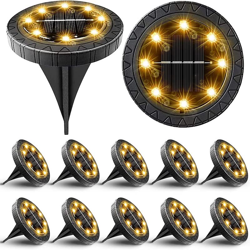 Waterproof Solar Powered Ground Lights-Sparklie Lights
