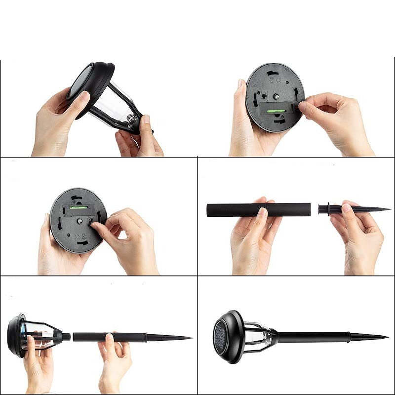 8 Pack Waterproof Solar Pathway Lights-Sparklie Lights