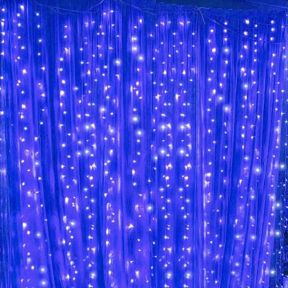 Curtain Lights String – Warm White LED Fairy Lights-Sparklie Lights
