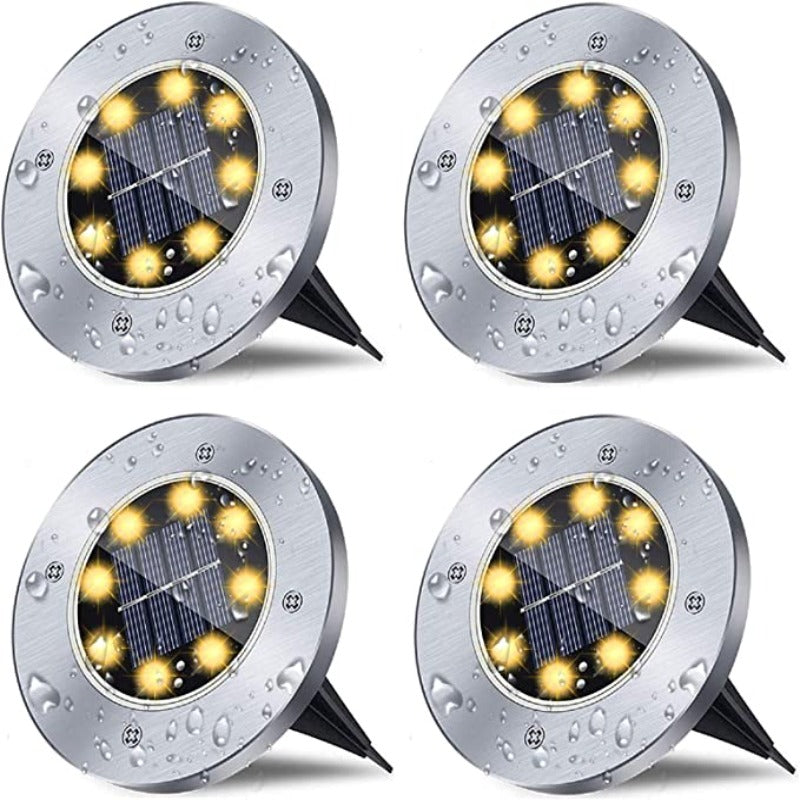 Waterproof Solar Ground Lights-Sparklie Lights