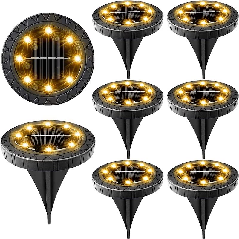 Waterproof Solar Powered Ground Lights-Sparklie Lights