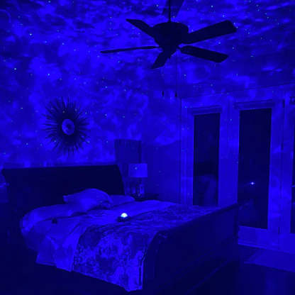 Smart Galaxy Star Projector with App Control and Customizable Lighting-Sparklie Lights