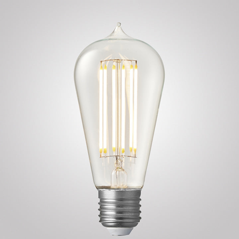 8W Edison Dimmable LED Light Bulb (E27) in Warm White-Sparklie Lights