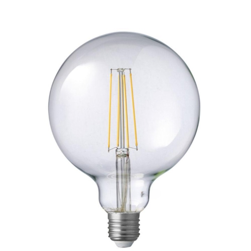 8W G125 Dimmable LED Light Globe (E27) In Natural White-Sparklie Lights