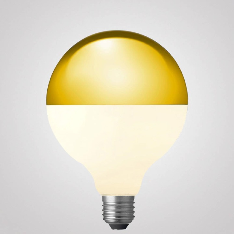 8W G125 Gold Crown Dimmable LED Light Bulb (E27)-Sparklie Lights